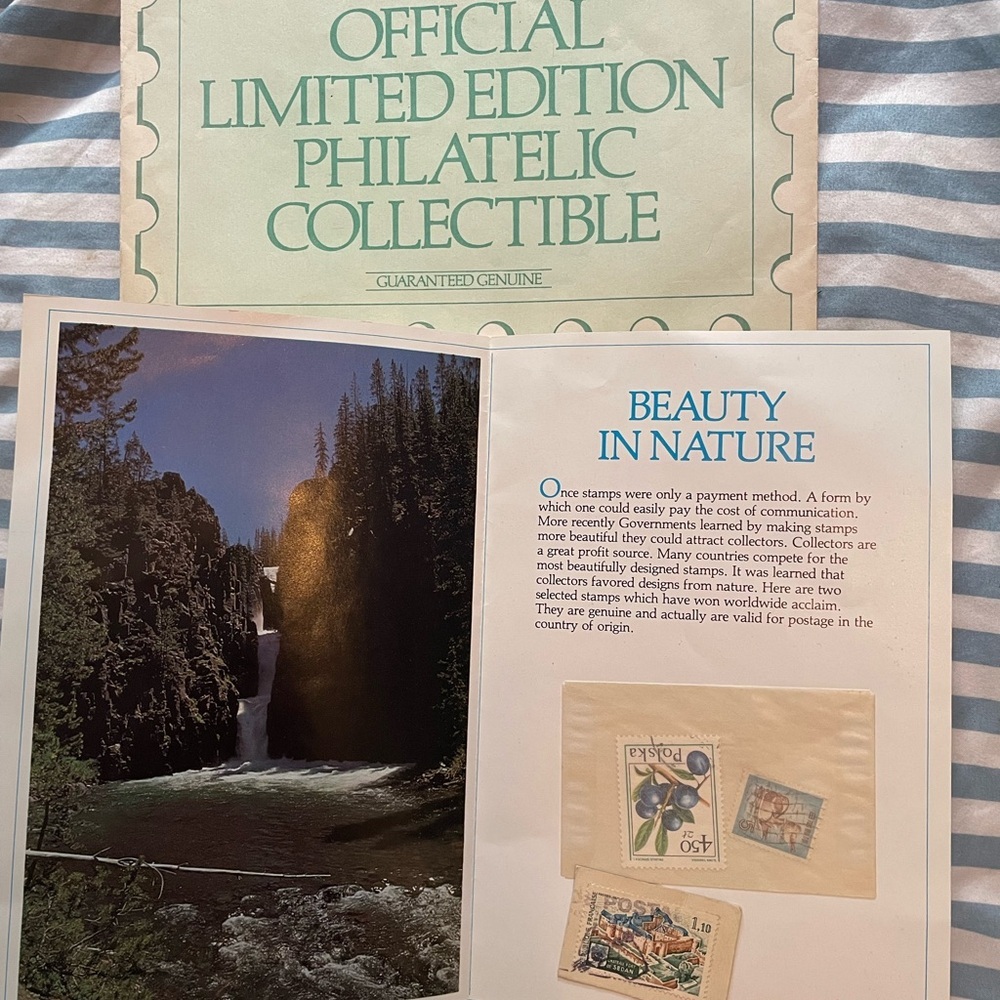 Official Limited Edition Philatelic Collectible